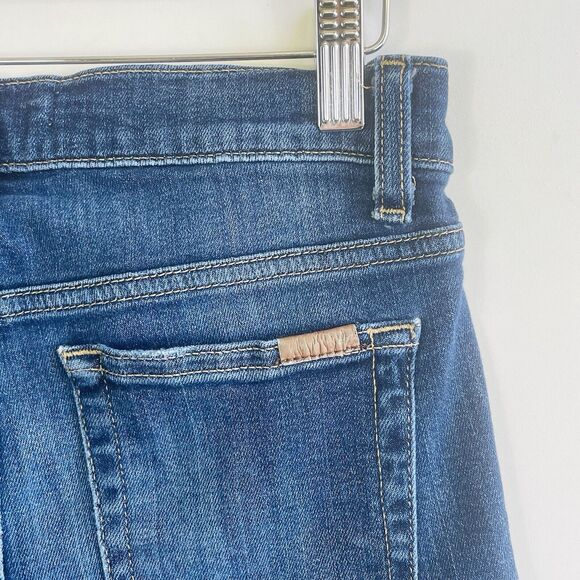 Joe's Jeans Medium Wash Straight Ankle 8.5" Midrise Denim‎ Jeans Womens 26 - Picture 6 of 8